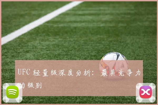 UFC 轻量级深度分析:最具竞争力的级别